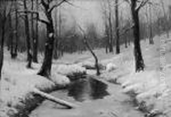 Winterliche Bachlandschaft - view 1