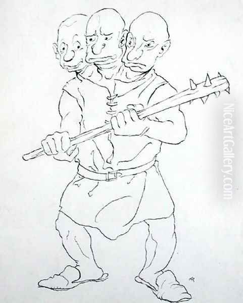 The Three-Headed Giant - view 1
