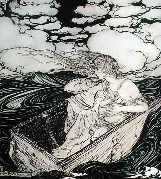 Danae and her son Perseus, 1903 - view 1