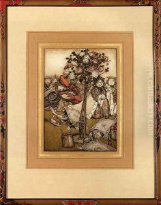 Alice In Wonderland: The Jack Of Hearts by Arthur Rackham