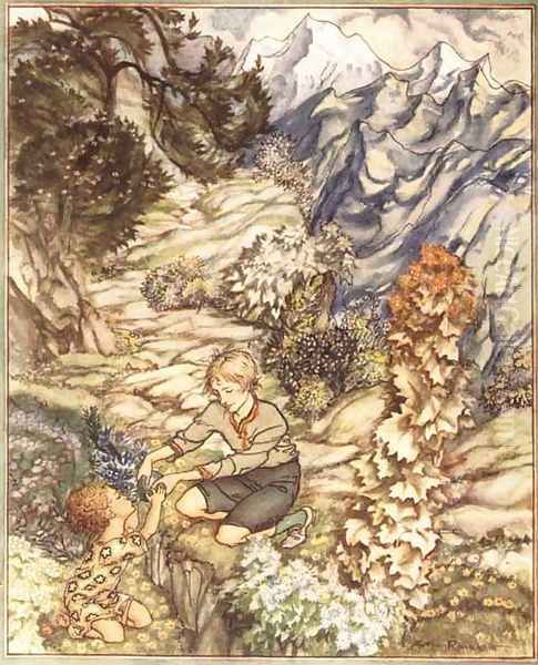 King of the Golden River: Gave the Child a Bottle - view 1