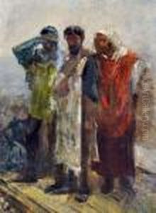 Profughi Di Aquileia by Domenico Morelli