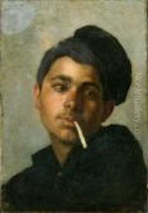 Ragazzo Con Sigaretta