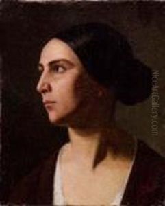 Volto Di Popolana by Domenico Morelli