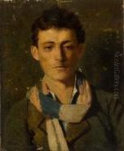 Ritratto Di Giovane Uomo Con Sciarpa
