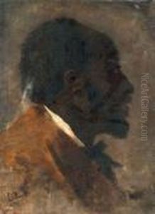 Profilo Maschile by Domenico Morelli