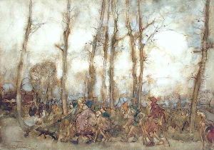 The Beggars Are Coming to Town, 1912 by Arthur Rackham