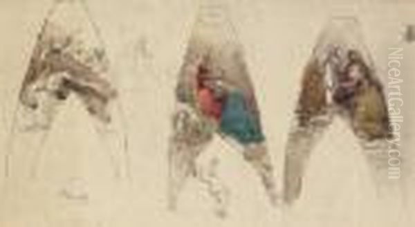 Sketches For An Altarpiece - view 1