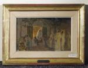 Orientalische Szene.