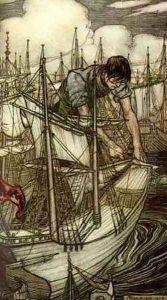 Gulliver by Arthur Rackham