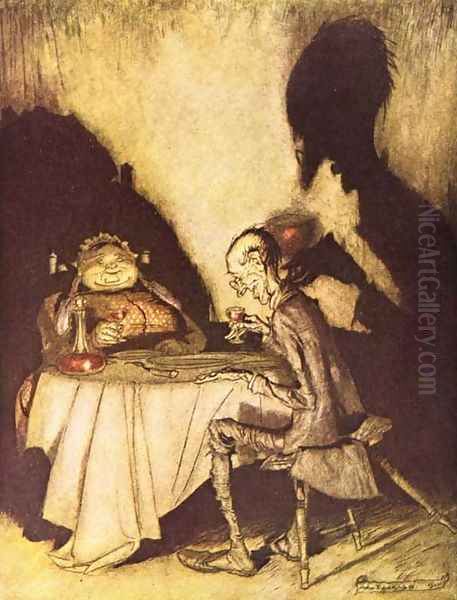 Mother Goose: Jack Sprat and His Wife - view 1
