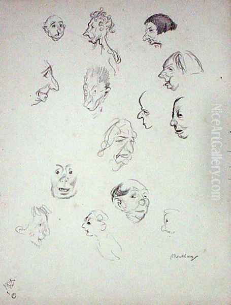 Grotesque Faces - view 1