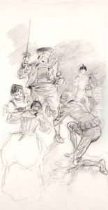 Don Quixote Bends Low by Arthur Rackham