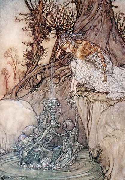 The enchanted goblet, c.1908 - view 1