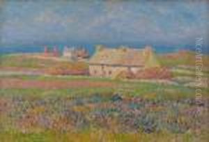 Landes En Fleurs, Ouessant by Henri Moret