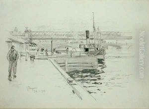 Glasgow, 1894 by Arthur Rackham
