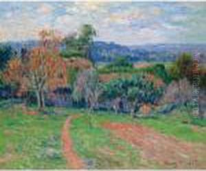 Ferme Pres De Pont-aven by Henri Moret