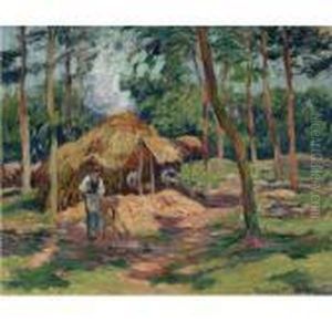 Le Sabotier, Finistere by Henri Moret