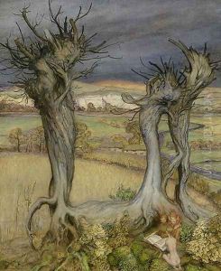 Near Amberley by Arthur Rackham