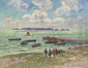 Saint-guenole, Penmarch (finistere) by Henri Moret