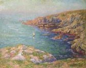 Le Calme, Cote De Bretagne by Henri Moret