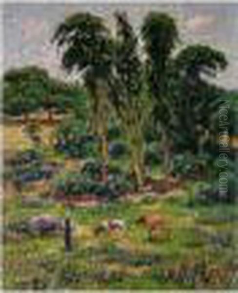 Paysanne Et Son Troupeau - view 1