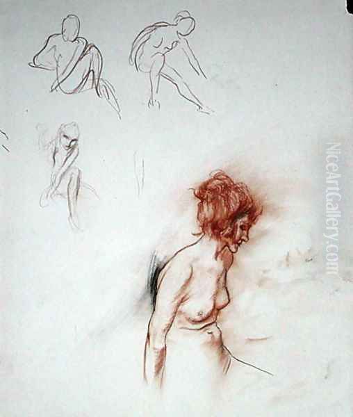 Seated Nude - view 1