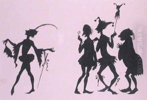 Illustration from The Sleeping Beauty, edition by C.S. Evans, published 1920 by Arthur Rackham