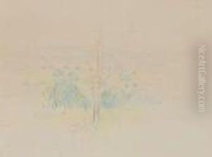 Paysage De Mezy by Berthe Morisot