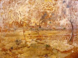 Floods At Saint Denis by Jean-Francois Raffaelli