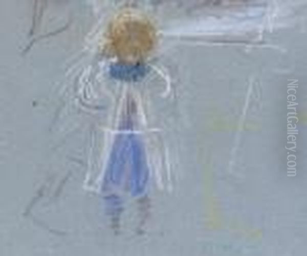 Fillette De Dos - view 1