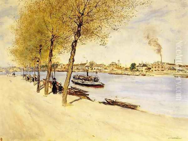 By The Water In Springtime - view 1