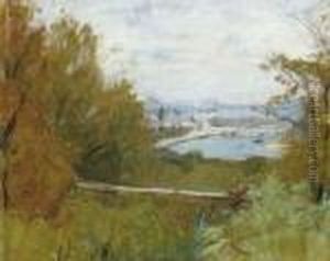 Coin De Paris, Vue De Passy by Berthe Morisot