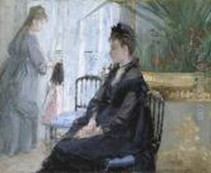 Interieur by Berthe Morisot
