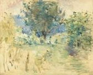 Paysage by Berthe Morisot