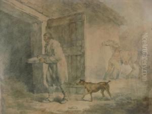 Stable Scene by George Morland