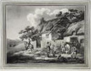 Morning; Evening by George Morland
