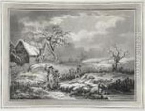 Snipe Shooting; Duck Shooting; Partridge Shooting; Pheasantshooting by George Morland