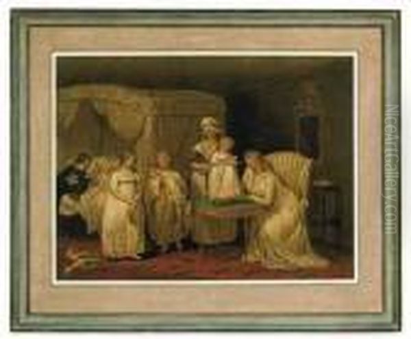 A Visit To The Child At Nurse - view 1