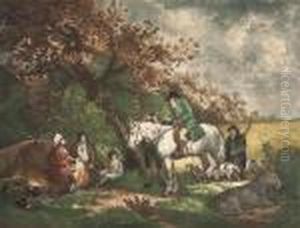 Morning, Or The Benevolent Sportsman by George Morland