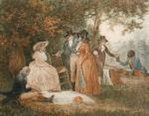 The Anglers Repast by George Morland