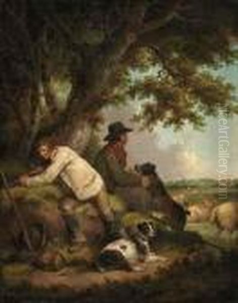 Shepherds Reposing - view 1