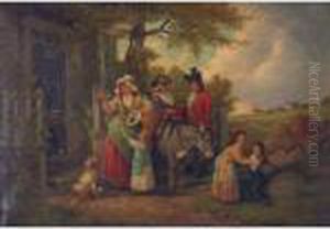 Selling Cherries by George Morland