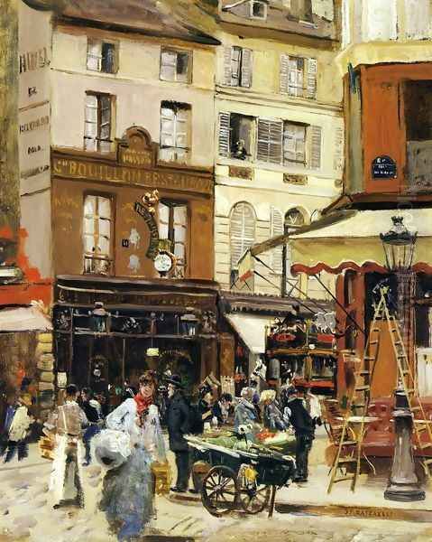Rue de Montmartre - view 1