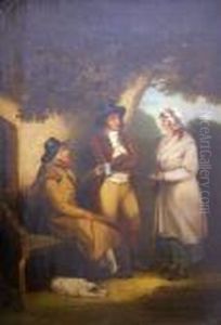 Outside The Inn by George Morland