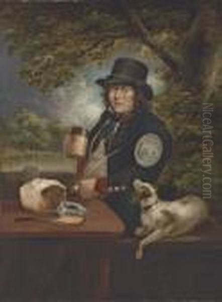 Portrait Of A Waterman In The Service Of The Earl Of Altamont - view 1