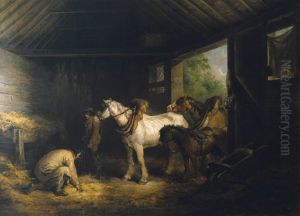 Inside Of A Stable