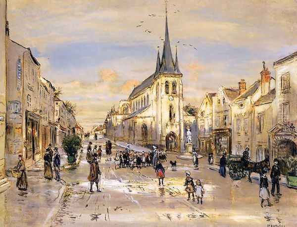 The Place Saint Jean In Nemours - view 1