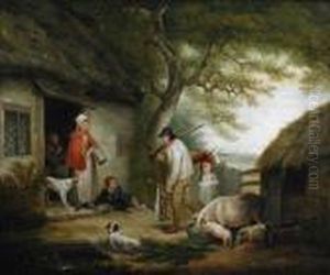 The Warrener's Return by George Morland