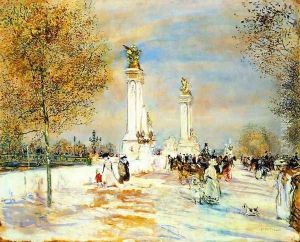 Pont Aleandre III by Jean-Francois Raffaelli